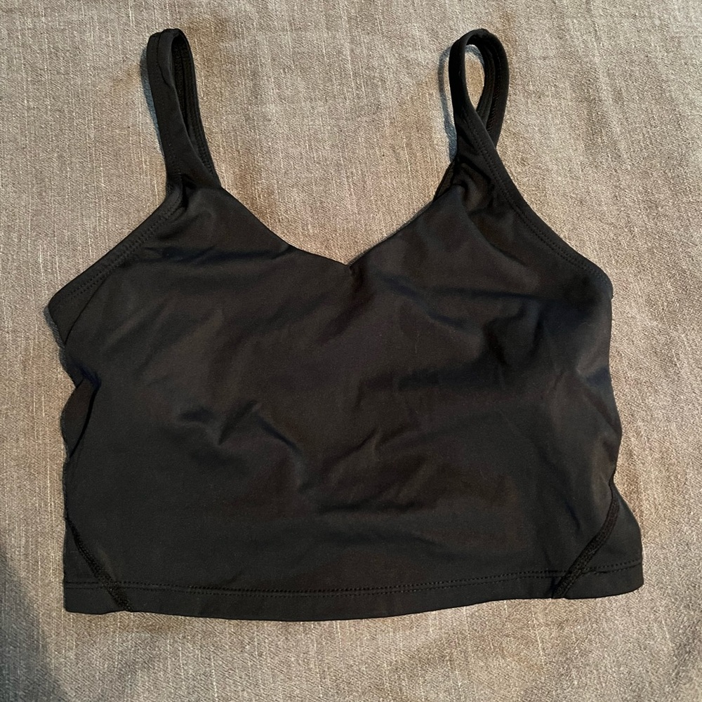 Black athletic crop from Amazon